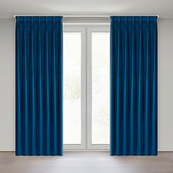 Zasłona gotowa MELANIE 140x270 Eurofirany granatowy