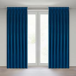 Zasłona gotowa MELANIE 140x270 Eurofirany granatowy