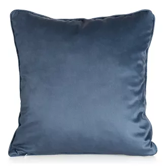 Poszewka dekoracyjna VELVET 45x45 Eurofirany ciemnoniebieski