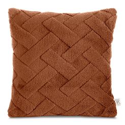 Poszewka dekoracyjna CARO 45x45 Design91 ceglasty