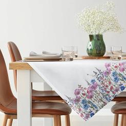 Obrus dekoracyjny RUBY 85x85 Eurofirany biały