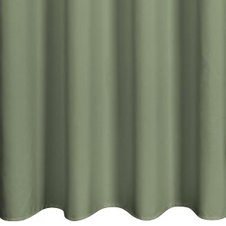 Zasłona gotowa na taśmie RITA 140x175 Eurofirany oliwkowy