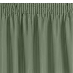 Zasłona gotowa na taśmie RITA 140x175 Eurofirany oliwkowy
