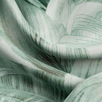 Zasłona gotowa na taśmie NINA 140x270 Eurofirany miętowy