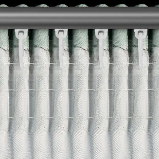 Zasłona gotowa na taśmie NINA 140x270 Eurofirany miętowy