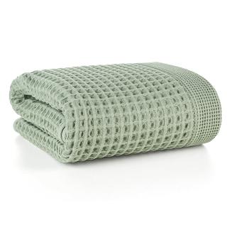 Ręcznik bawełniany gofrowany MELO 90x150 Eurofirany miętowy
