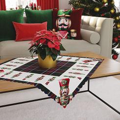 DZIADKI DO ORZECHÓW Serweta NINA WODOODPORNA, 79x79cm, kolor 002 zielony  PBN279/KSP/C02/079079/1