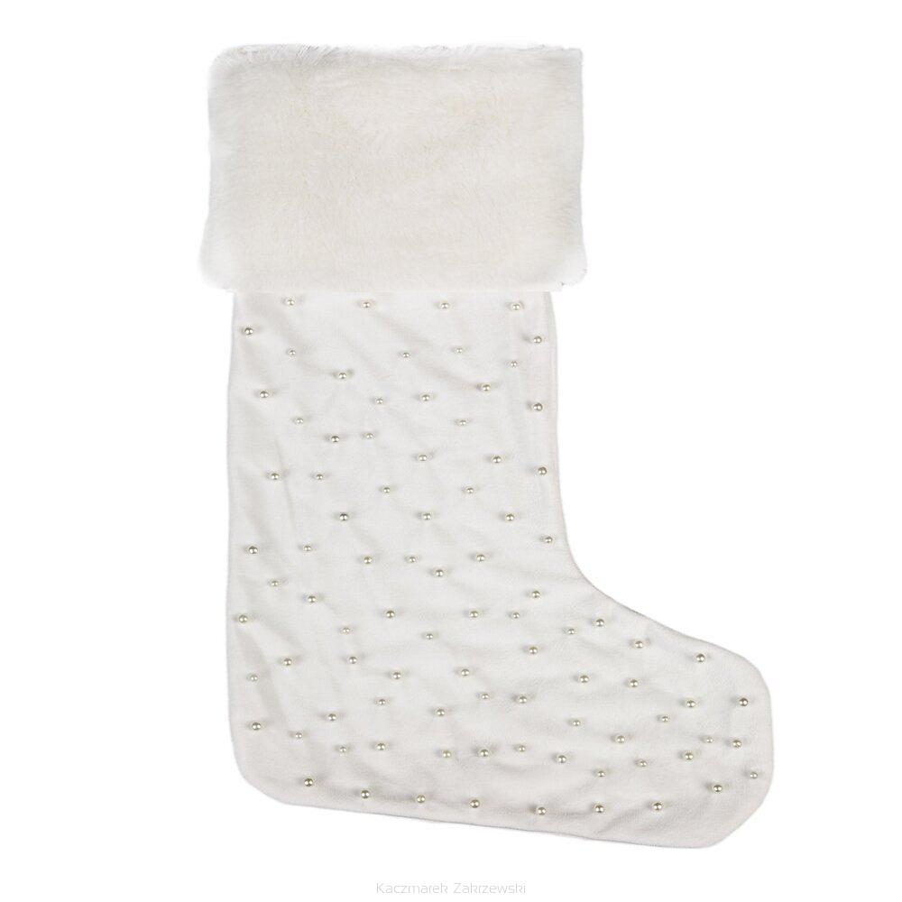 Ozdoba świąteczna PERŁA 25x45 Eurofirany kremowy