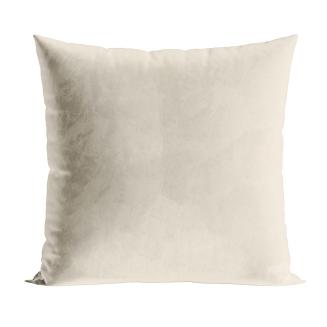 Poszewka dekoracyjna świąteczna BROKATOWA CHOINKA 40x40 welwetowa kremowa