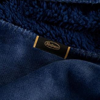 Koc narzuta TEDY 200x220 Eurofirany granatowy