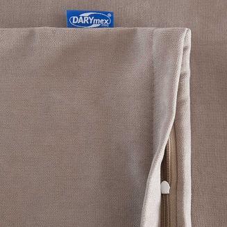 Poszewka dekoracyjna VELURI 40x40 Darymec beżowa