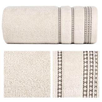 Ręcznik bawełniany AMANDA 30x50 Eurofirany beżowy