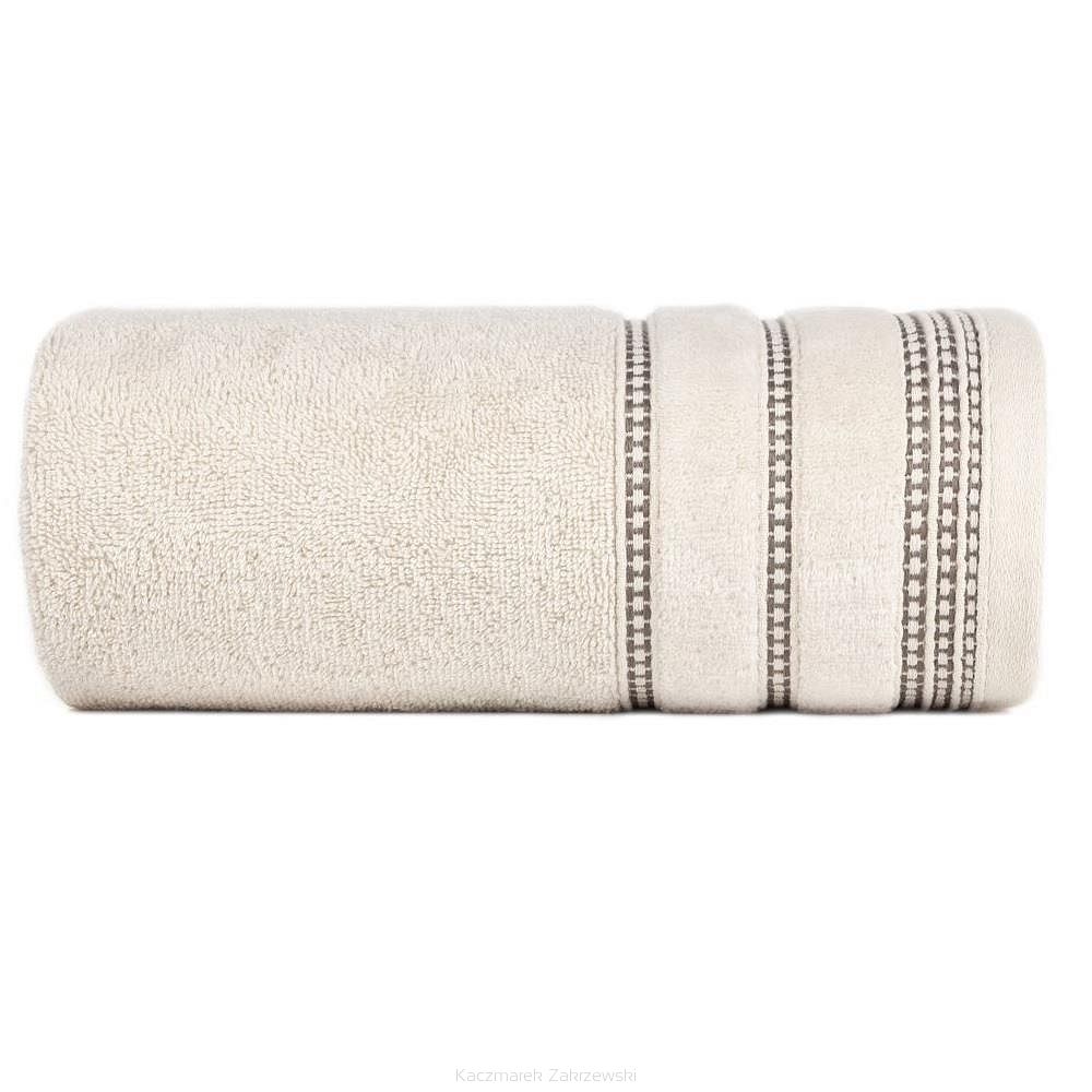 Ręcznik bawełniany AMANDA 30x50 Eurofirany beżowy