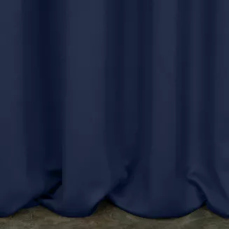 Zasłona gotowa na przelotkach PARISA 140x250 Design91 granatowy