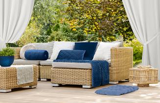 Poszewka dekoracyjna MIRENA 45x45 Eurofirany biały