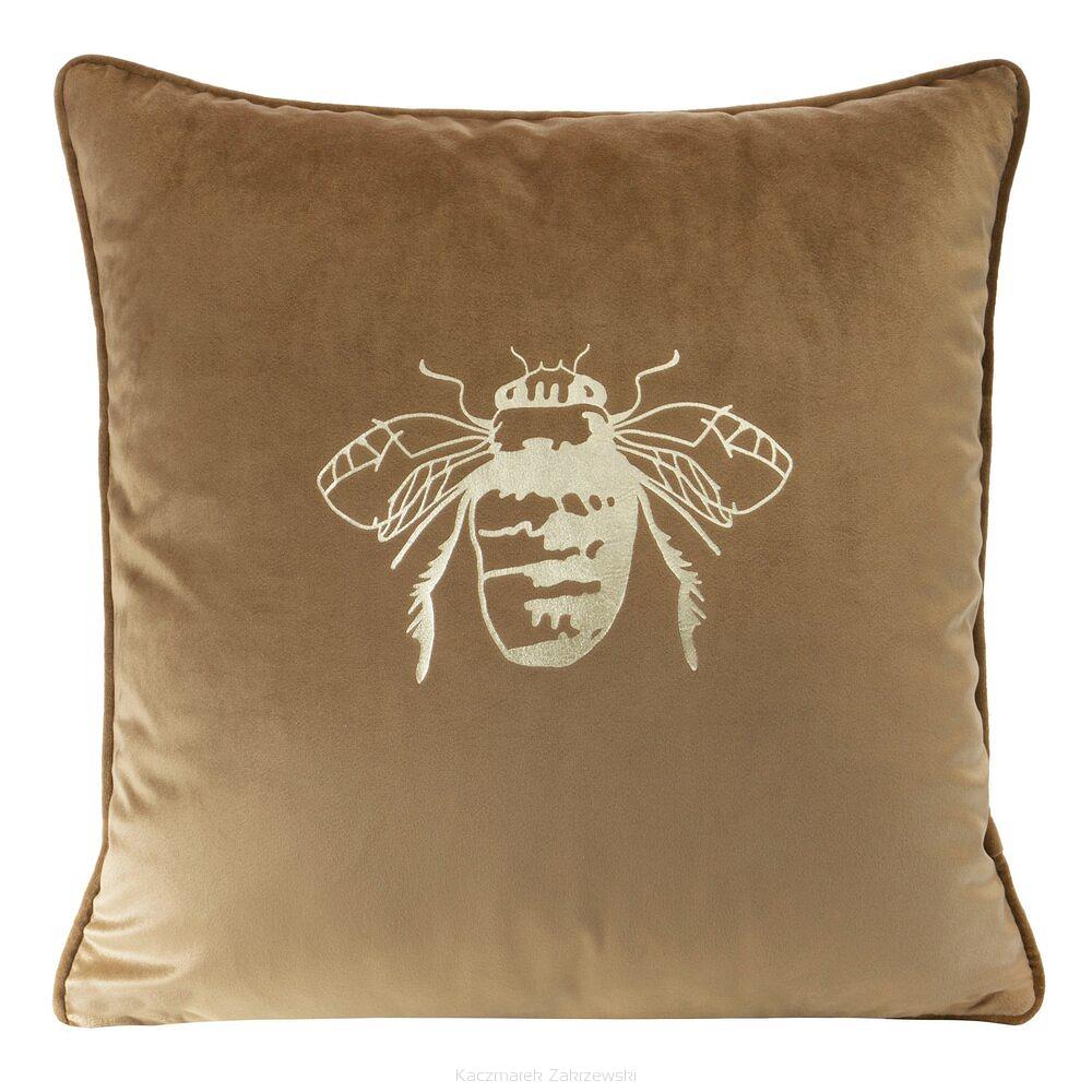 Poszewka dekoracyjna BLINK 45x45 Eurofirany ciemnobeżowy