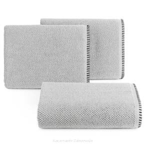Ręcznik bawełniany MABEL 50x90 Eurofirany stalowy