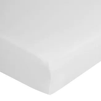 Prześcieradło jersey z gumką  160x200 Design91 biały