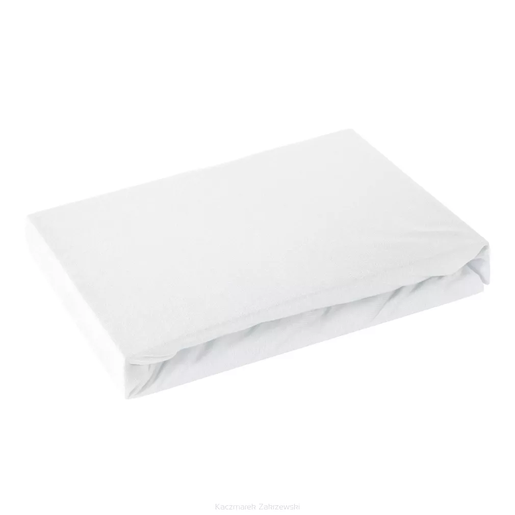 Prześcieradło jersey z gumką  160x200 Design91 biały