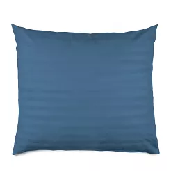 Poszewka satyna bambusowo-bawełniana STRIPE CORNFLOWER 50x60 Darymex jednokolorowa chabrowa