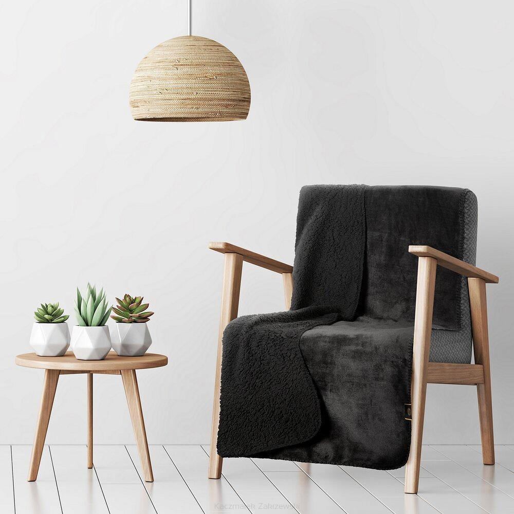 Koc narzuta TEDY Eurofirany czarny