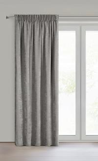 Zasłona gotowa na taśmie VANI 140x270 Eurofirany szary