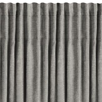 Zasłona gotowa na taśmie VANI 140x270 Eurofirany szary