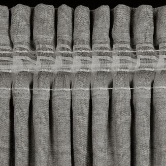 Zasłona gotowa na taśmie VANI 140x270 Eurofirany szary