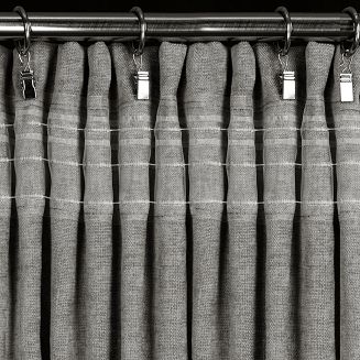 Zasłona gotowa na taśmie VANI 140x270 Eurofirany szary