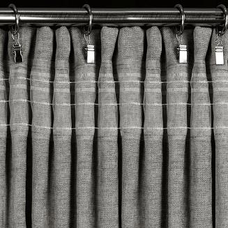 Zasłona gotowa na taśmie VANI 140x270 Eurofirany szary