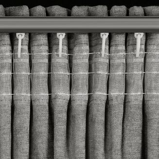 Zasłona gotowa na taśmie VANI 140x270 Eurofirany szary