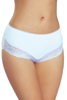Figi damskie z koronką Venita białe