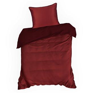 Pościel satynowa BO+MA 140x200 Eurofirany marsala