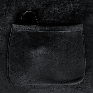 Koc narzuta TV 150x180 Design91 czarny