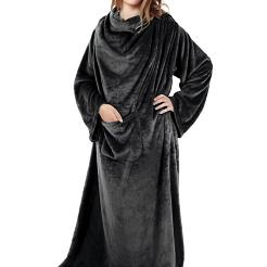 Koc narzuta TV 150x180 Design91 czarny