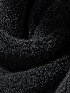 Ręcznik bawełniany LIBRE 70x140 czarny z białą bizą