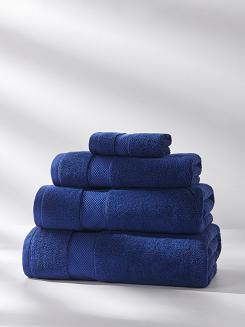 Ręcznik bawełniany Leo 70x140 granatowy