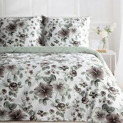 Pościel satynowa SPRING 140x200 Eurofirany biały