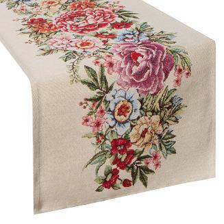 Obrus dekoracyjny GRIA 40x100 Eurofirany naturalny