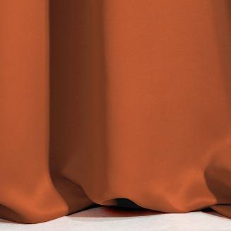 Zasłona gotowa na taśmie LOGAN 140x270 Eurofirany pomarańczowy/ceglasty