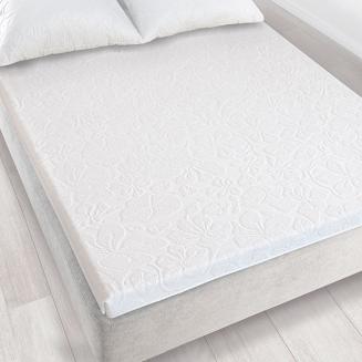 Prześcieradło frotte bez gumki Tulipan 150x205 ZWOLTEX biały GRUBE