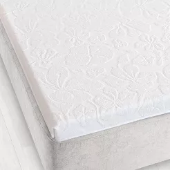 Prześcieradło frotte bez gumki Tulipan 150x205 ZWOLTEX biały GRUBE
