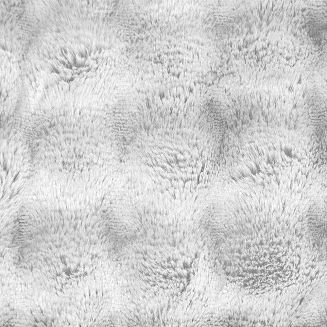 Poszewka dekoracyjna LILY 45x45 Eurofirany biała futrzana i puszysta z efektem 3D