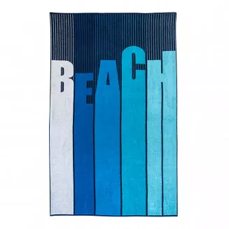 Ręcznik plażowy BEACH 100x160 Zwoltex granatowy