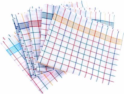 Ścierka kuchenna kolorowotkana