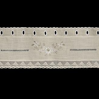 Firana gotowa na taśmie VERONICA 130x50 Eurofirany beżowy