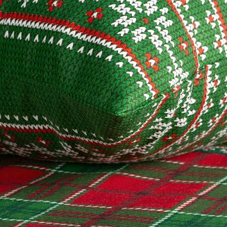 Komplet pościeli świąteczny POS 220x200 Eurofirany zielony