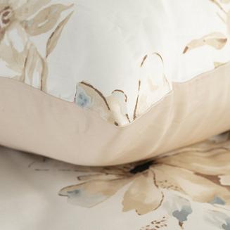 Pościel satynowa SPRING 160x200 Eurofirany beżowy