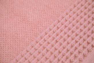 Ręcznik bawełniany WAFFLE 50x100 różowy