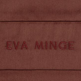 Pościel satynowa X2 160x200 Eva Minge Eurofirany marsala